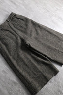 2021AW Omar Afridi dobby tweed pressed shorts