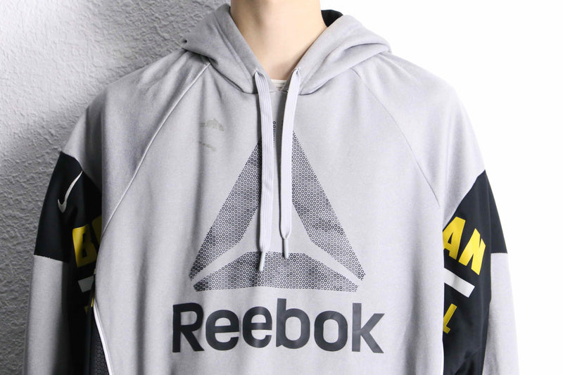 "Re:make" monotone dolman track hoodie