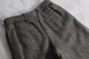 2021AW Omar Afridi dobby tweed pressed shorts