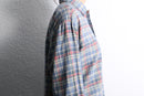 90-00's "Ralph Lauren" classic fit plaid BD shirt