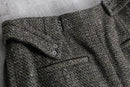 2021AW Omar Afridi dobby tweed pressed shorts