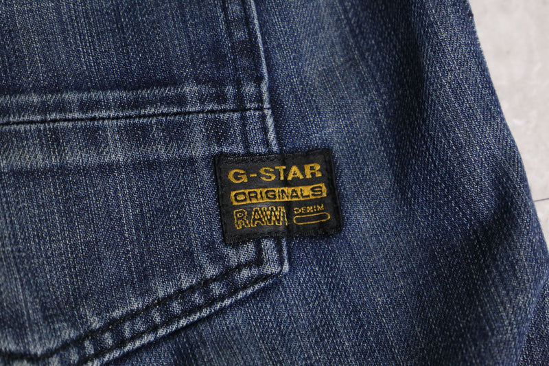 G-STAR-RAW biker denim cargo pants