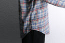 90-00's "Ralph Lauren" classic fit plaid BD shirt