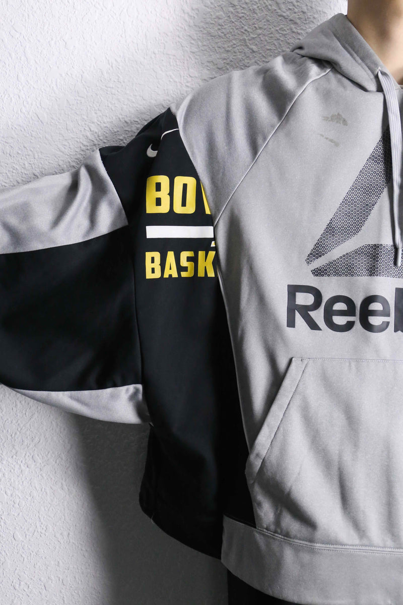 "Re:make" monotone dolman track hoodie