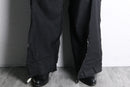 "Re:make" double docking slacks wide pants