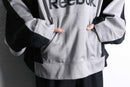 "Re:make" monotone dolman track hoodie