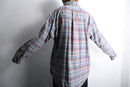 90-00's "Ralph Lauren" classic fit plaid BD shirt