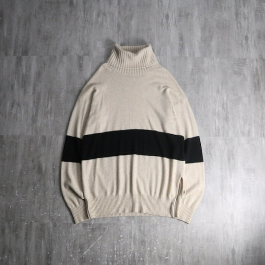 2020AW ZIGGY CHEN baby cashmere turtle neck knit