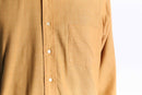 70’s light orange stripe poly cotton B.D shirt