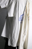"Re:make" denim patchwork docking tee