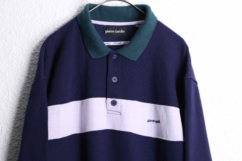 "Pierre Cardin" switch border sweat polo