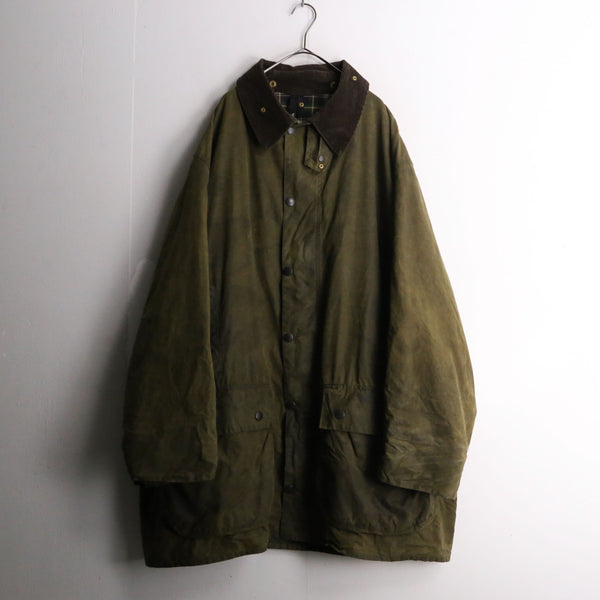 1980-90s Barbour oiled jacket "BORDER"