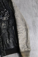 1980-90s CHEVIGNON memorial paint leather award jacket