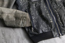 1980-90s CHEVIGNON memorial paint leather award jacket