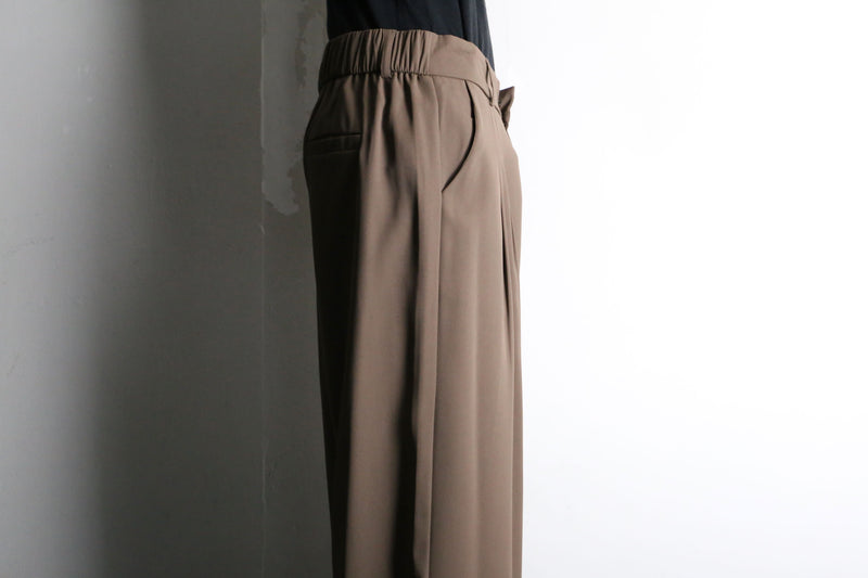 chocolate brown wide easy pants