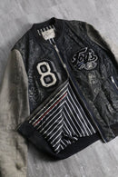 1980-90s CHEVIGNON memorial paint leather award jacket