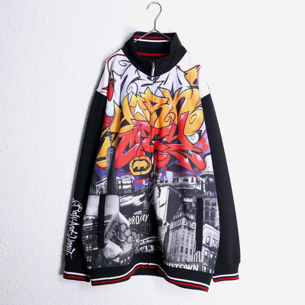 "ECKO UNLTD" wall art design track jacket