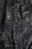 1980-90s CHEVIGNON memorial paint leather award jacket