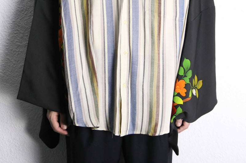 "Re:make" docking 羽織り　shirt