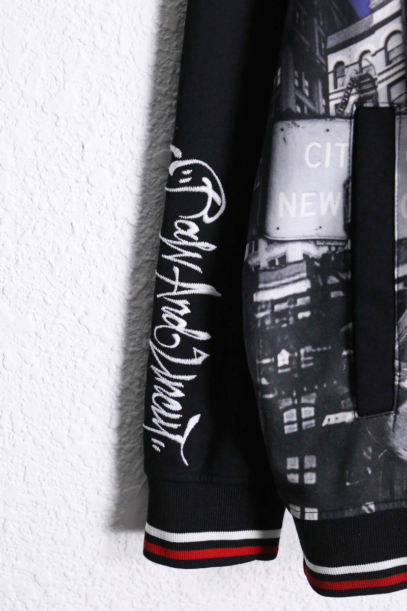"ECKO UNLTD" wall art design track jacket
