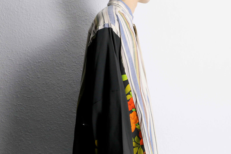 "Re:make" docking 羽織り　shirt