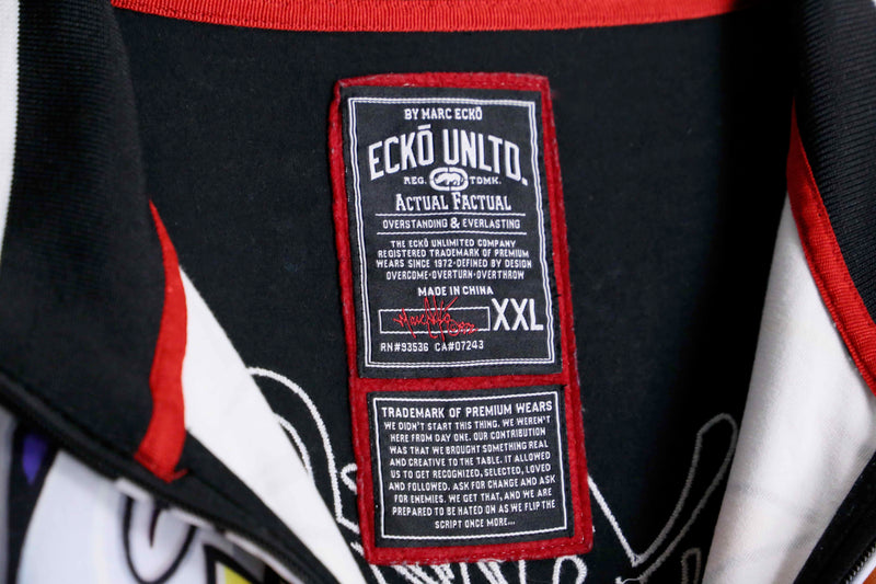"ECKO UNLTD" wall art design track jacket