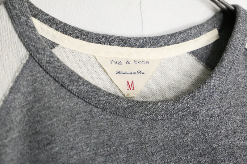 “rag & bone”  sleeve switching crew neck sweat