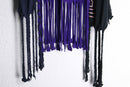 "Re:make" braided fringe lace damaged Tee