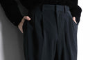 black color poly check trousers