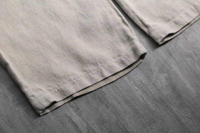 2000s BANANA REPUBLIC no tuck straight linen slacks