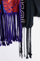 "Re:make" braided fringe lace damaged Tee