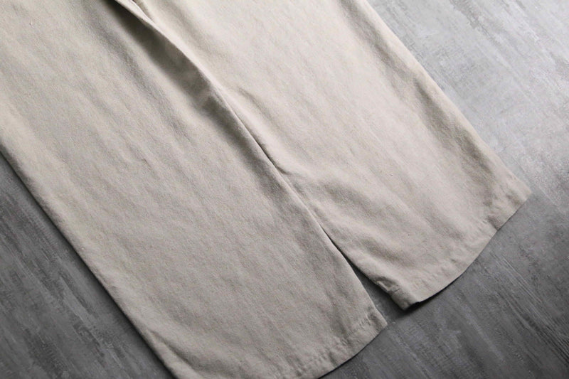 2000s BANANA REPUBLIC no tuck straight linen slacks