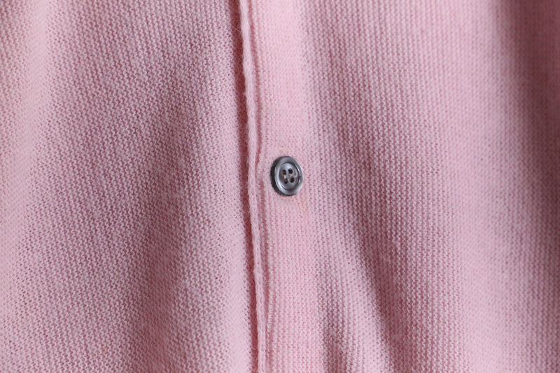 pail pink loose silhouette cardigan