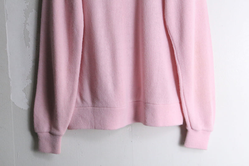 pail pink loose silhouette cardigan