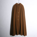 1970s vintage Aquascutum pure new wool long cape coat