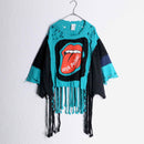 "Re:make" braided fringe lace damaged Tee