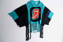 "Re:make" braided fringe lace damaged Tee