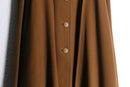 1970s vintage Aquascutum pure new wool long cape coat