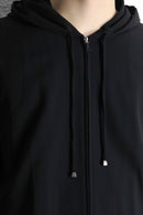 “MaxMara” black zip hoodie