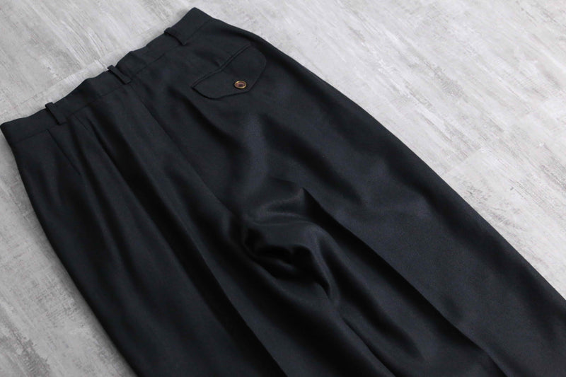 1990s Liz claiborne 2tucu rayon slacks
