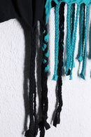 "Re:make" braided fringe lace damaged Tee