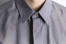 gray tone stripe shirt