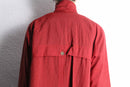 ”YACCOMARICARD” red color wrinkle smooth coat