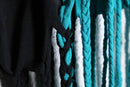 "Re:make" braided fringe lace damaged Tee