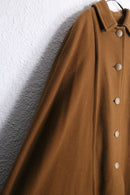 1970s vintage Aquascutum pure new wool long cape coat