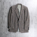 ”GIVENCHY” color nep tweed single tailored jacket