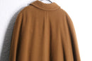 1970s vintage Aquascutum pure new wool long cape coat