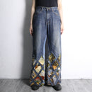 ''Re:make" rug docking denim pants