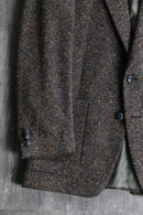 ”GIVENCHY” color nep tweed single tailored jacket