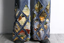 ''Re:make" rug docking denim pants